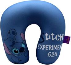 Almofada Pescoço Micropérolas Stitch - ZonaCriativa