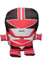 Almofada Ploosh Power Ranger Vermelho Megord Morfar Heroi