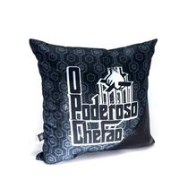 Almofada Poderoso Chefão Oficial Frase - 38 x 38 cm