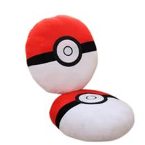 Almofada Pokebola Redonda Cheia 40x40 Almofada Pokebola Redonda Cheia 40x40