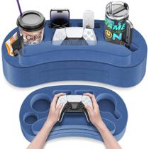 Almofada porta-copos LVVIL com 6 slots, orifício para controle de jogo