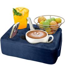 Almofada porta-copos Nisdoing 5 Hole Couch Drink Holder Navy