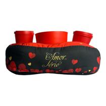 Almofada Porta Pipoca Amor Fora De Série