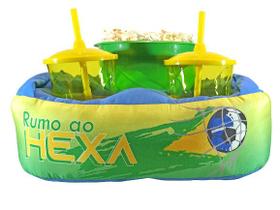 Almofada Porta Pipoca Copa Do Mundo Brasil Rumo Ao Hexa Mabruke