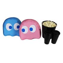 Almofada Porta Pipoca Fantasma Pac-Man