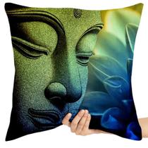 Almofada Premium 45x45 buda rosto sidarta gautama Almofada Premium 45x45 buda rosto sidarta gautama