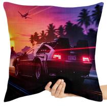 Almofada Premium 45x45 delorean aviao