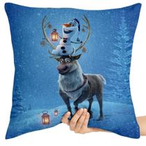 Almofada Premium 45x45 frozen olaf e svan Almofada Premium 45x45 frozen olaf e svan