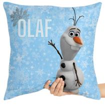 Almofada Premium 45x45 frozen olaf floco de neve
