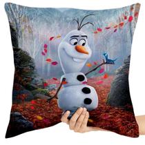 Almofada Premium 45x45 frozen olaf folhas Almofada Premium 45x45 frozen olaf folhas
