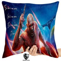 Almofada Premium 45x45 guardioes da galaxia drax