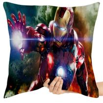Almofada Premium 45x45 homem de ferro mao luz Almofada Premium 45x45 homem de ferro mao luz