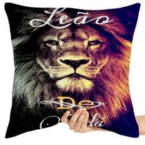 Almofada Premium 45x45 leao de juda Almofada Premium 45x45 leao de juda