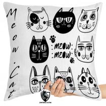 Almofada Premium 45x45 meow cat
