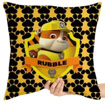 Almofada Premium 45x45 patrulha canina rubble Almofada Premium 45x45 patrulha canina rubble