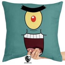 Almofada Premium 45x45 plankton vilao bob esponja Almofada Premium 45x45 plankton vilao bob esponja