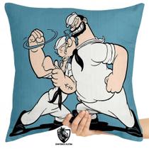 Almofada Premium 45x45 popeye brutus briga Almofada Premium 45x45 popeye brutus briga