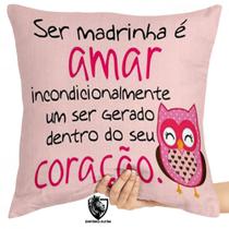 Almofada Premium 45x45 ser madrinha e amar Almofada Premium 45x45 ser madrinha e amar