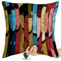 Almofada Premium 45x45 star trek desenho