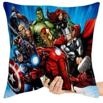 Almofada Premium 45x45 vingadores desenho
