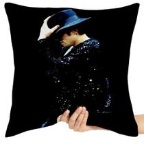 Almofada Premium 45x45michael jackson preto Almofada Premium 45x45michael jackson preto