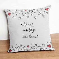 Almofada Presente Namoro Você Me Faz Tão Bem