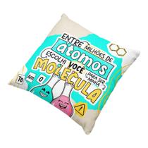 Almofada Presente Para Namorado Químico Casal Química Nerd