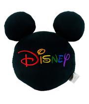 Almofada Preta Formato Imagem Mickey 40x16x37cm - Disney Almofada Preta Formato Imagem Mickey 40x16x37cm - Disney
