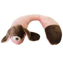 Almofada Proteção de Pescoço Cachorrinho Rosa KaBaby Almofada Proteção de Pescoço Cachorrinho Rosa KaBaby
