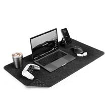 Almofada protetora de mesa DELTAHUB: feltro minimalista, antidesgaste, grande Almofada protetora de mesa DELTAHUB: feltro minimalista, antidesgaste, grande