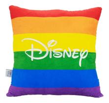 Almofada Quadrada Arco-íris Presente Amor Lgbt - Disney