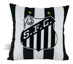 Almofada Quadrada Brasão Santos Futebol Clube Sfc Original
