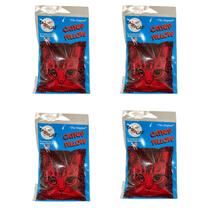 Almofada quadrada Cat Toy GoCat Catnip Pillow, pacote com 4