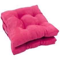 Almofada quadrada de microcamurça Pillow Blazing Needles de 41 cm, pacote com 2 Almofada quadrada de microcamurça Pillow Blazing Needles de 41 cm, pacote com 2