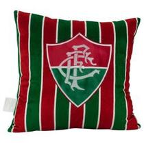 Almofada quadrada escudo time 36x36cm - fluminense