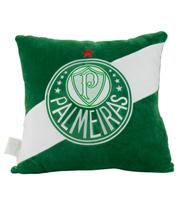 Almofada Quadrada Escudo Time 36x36cm Palmeiras