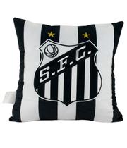 Almofada Quadrada Escudo Time 36X36Cm - Santos Almofada Quadrada Escudo Time 36X36Cm - Santos