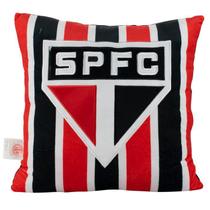 Almofada quadrada escudo time 36x36cm - spfc Almofada quadrada escudo time 36x36cm - spfc