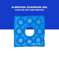 Almofada quadrada gel caixa de ovo com orificio