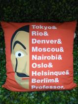 Almofada quadrada la casa de papel