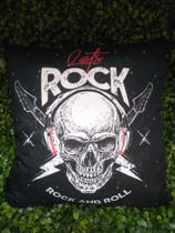 Almofada quadrada lets rock Almofada quadrada lets rock