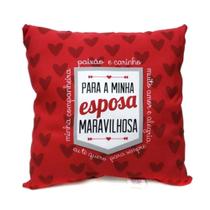 Almofada QUADRADA - Para Minha Esposa Maravilhosa Almofada QUADRADA - Para Minha Esposa Maravilhosa