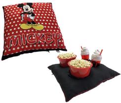 Almofada Quadrada Porta Pipoca - Mickey 01
