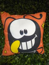 Almofada quadrada smilinguido bom dia