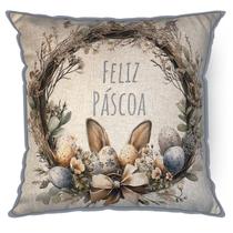 Almofada Raizes Do Ninho Feliz Páscoa 499145 43X43Cm