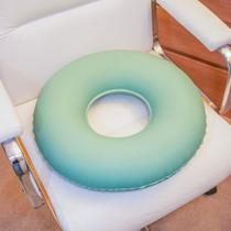 Almofada Redonda Inflável C/ Orifício 2 Em 1 Água E Ár Almofada Redonda Inflável C/ Orifício 2 Em 1 Água E Ár