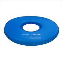 Almofada Redonda Ortopédica Com Orifício Em Espuma E Pvc - Aquasonus