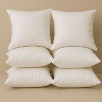 Almofada Refil 45x45 Espuma Flocada Antialérgica Premium Firme e Macio para Sofá Cama e Decoração Almofada Refil 45x45 Espuma Flocada Antialérgica Premium Firme e Macio para Sofá Cama e Decoração