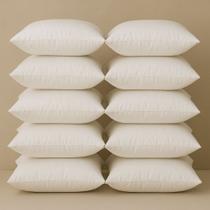 Almofada Refil de 45x45 Enchimento Silicone Macio Aumofada Fofinha Antialérgica Lavável kits Fabrica