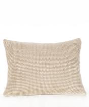 Almofada Retangular Big Tricô 50x70 cor bege